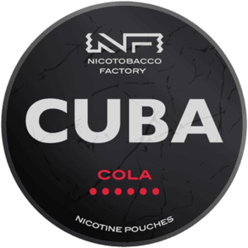 Saszetki nikotynowe Cuba Black Cola 66 mg/g