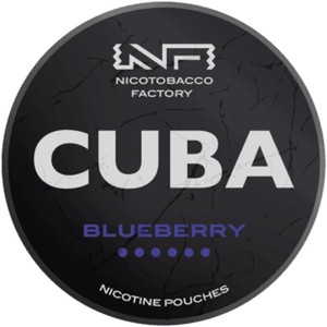 Saszetki nikotynowe Cuba Black Blueberry 66 mg/g
