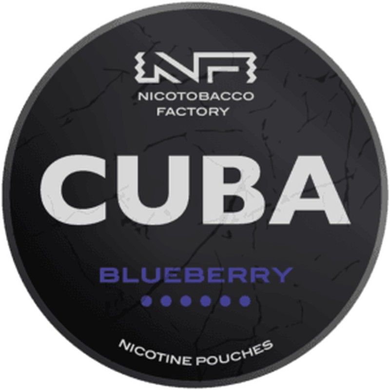 Saszetki nikotynowe Cuba Black Blueberry 66 mg/g