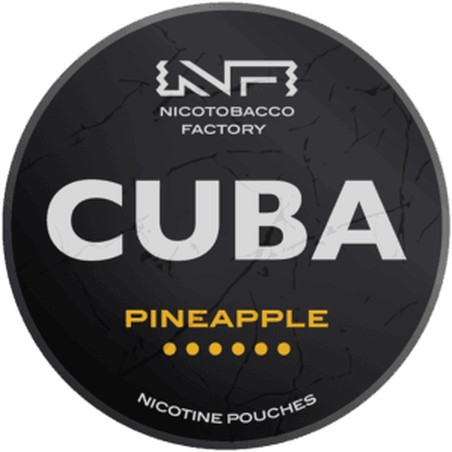 Saszetki nikotynowe Cuba Black Pineapple 66 mg/g
