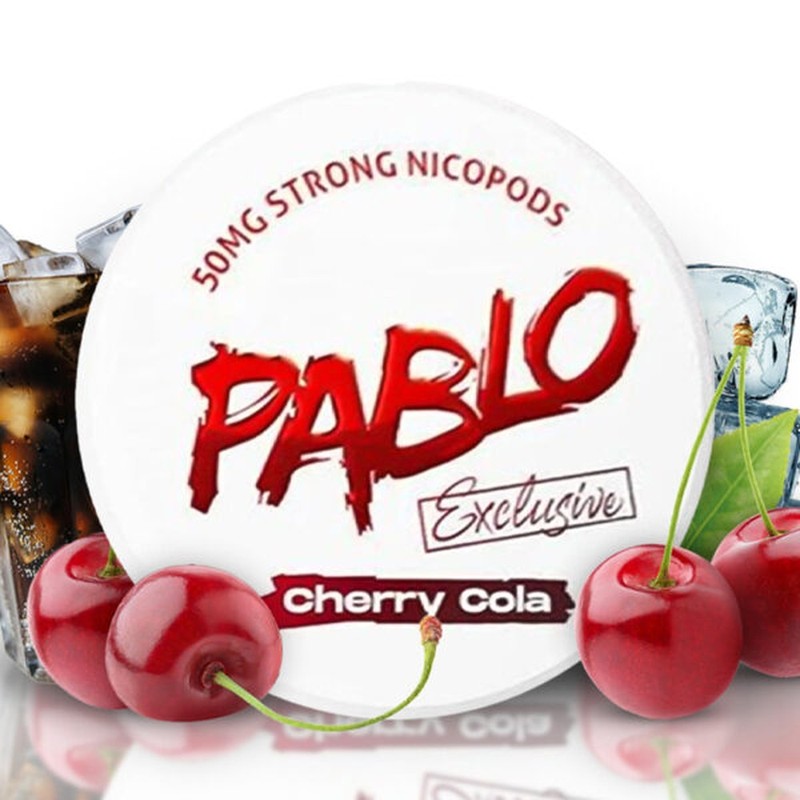 Saszetki nikotynowe Pablo Cherry Cola 30 mg