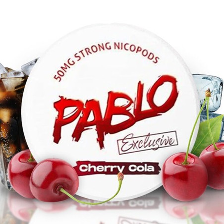 Saszetki nikotynowe Pablo Cherry Cola 30 mg