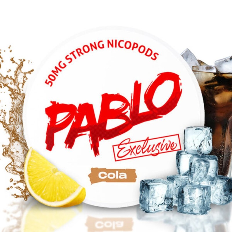 Saszetki nikotynowe Pablo Exclusive Cola 30 mg