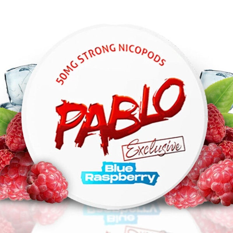 Saszetki nikotynowe Pablo Exclusive Blue Raspberry 30 mg
