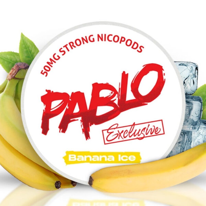 Saszetki nikotynowe Pablo Exclusive Banana Ice 30 mg