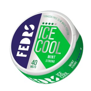 Saszetki nikotynowe FEDRS Ice Cool Strong Mint 40 mg/g