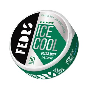 Saszetki nikotynowe FEDRS Ice Cool X-Strong Ultra Mint 50 mg/g