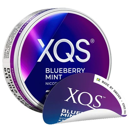 Saszetki nikotynowe XQS Blueberry Mint Normal 4 mg