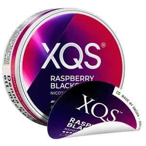 Saszetki nikotynowe XQS Raspberry Blackcurrant Strong 8 mg
