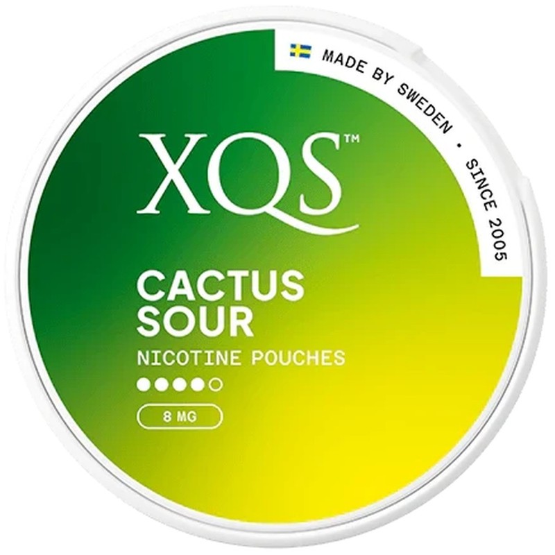 Saszetki nikotynowe XQS Cactus Sour Strong 8 mg