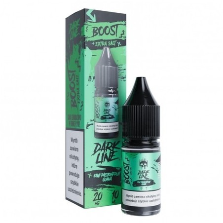 Liquid Dark Line Boost Salt 10ml o smaku Kiwi Passionfruit Guava