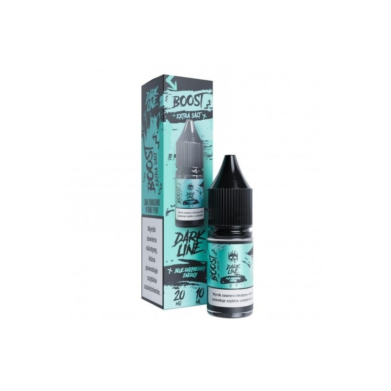 Liquid Dark Line Boost Salt 10ml o smaku Blue Raspberry Energy
