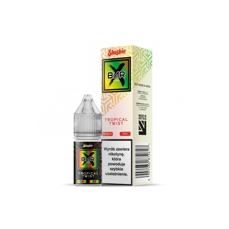 Liquid Slushie Bar Salt 10ml o smaku Tropical Twist