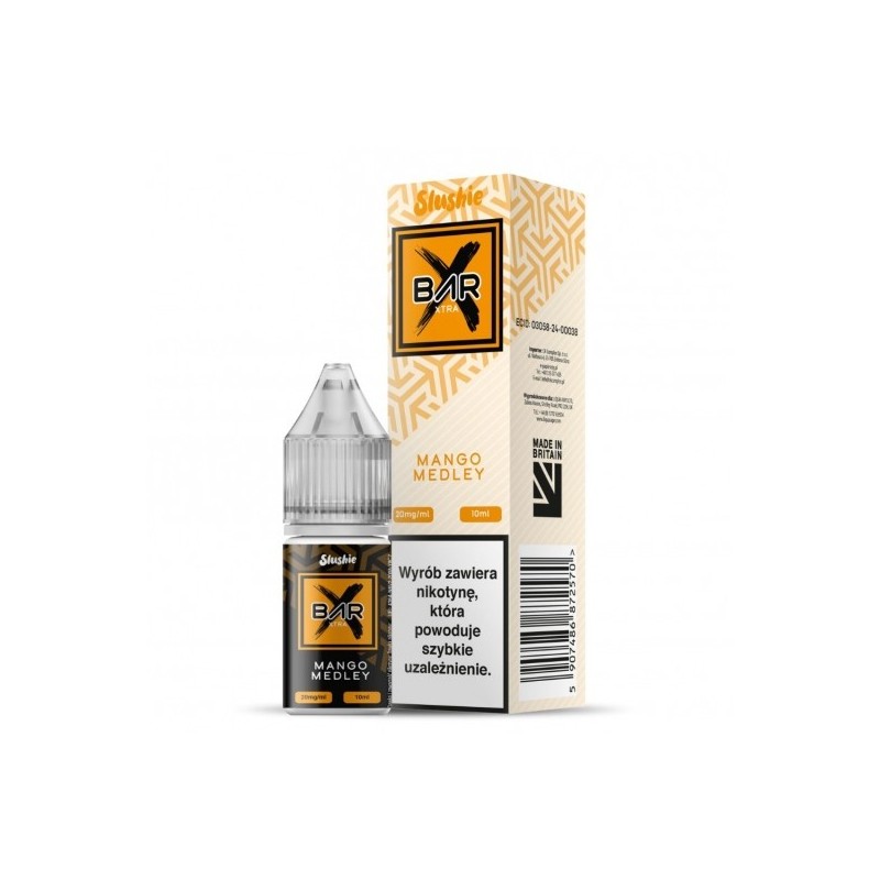 Liquid Slushie Bar Salt 10ml o smaku Mango Medley