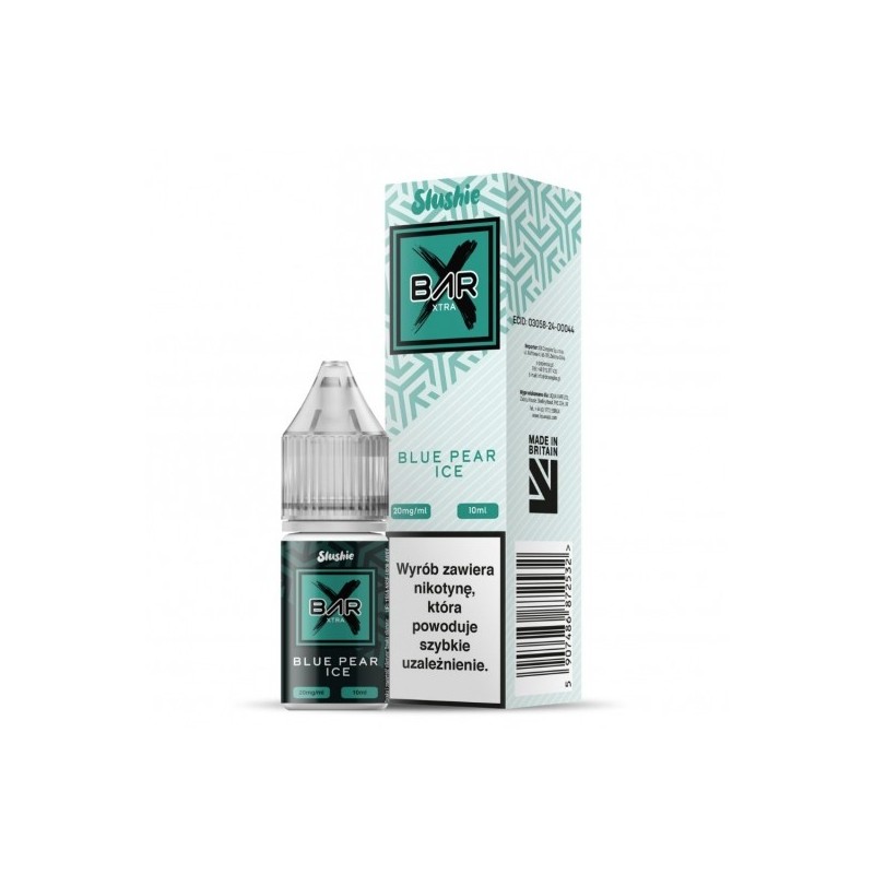 Liquid Slushie Bar Salt 10ml o smaku Blue Pear Ice