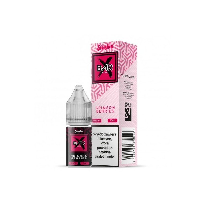 Liquid Slushie Bar Salt 10ml o smaku Crimson Berries