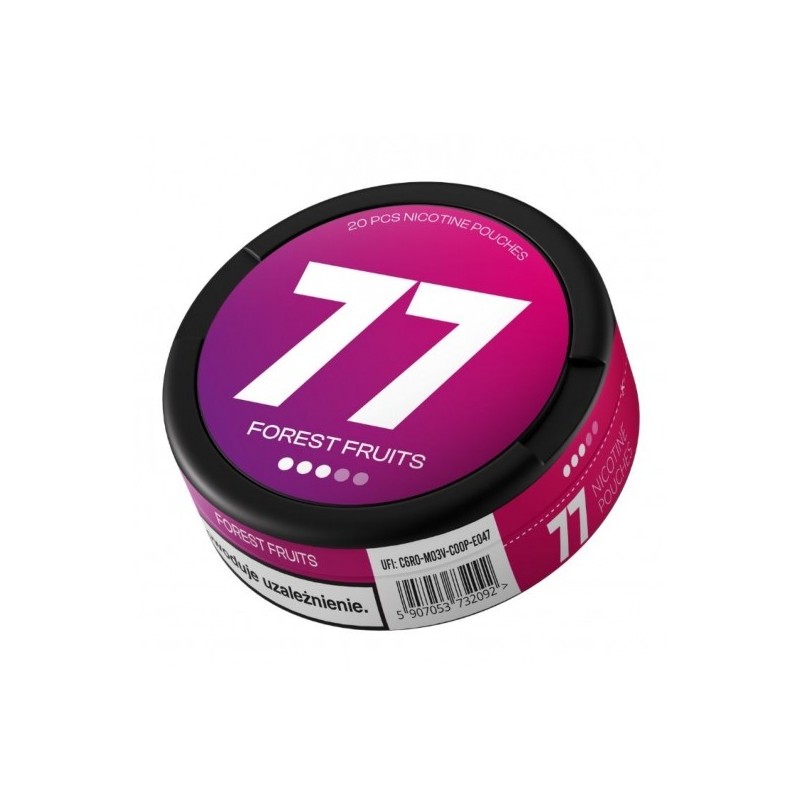Saszetki nikotynowe 77 - Forest Fruits 10,4 mg