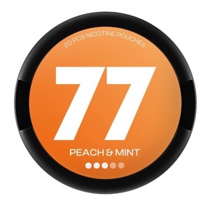 Saszetki nikotynowe 77 - Peach Mint 10,4 mg