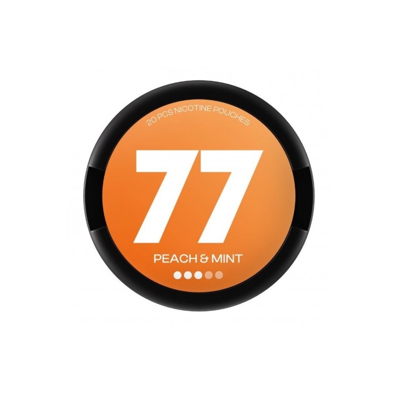Saszetki nikotynowe 77 - Peach Mint 10,4 mg