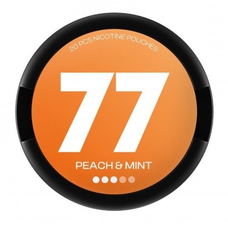 Saszetki nikotynowe 77 - Peach Mint 10,4 mg