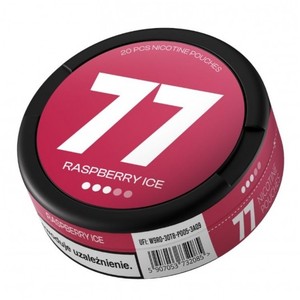 Saszetki nikotynowe 77 - Raspberry Ice 10,4 mg