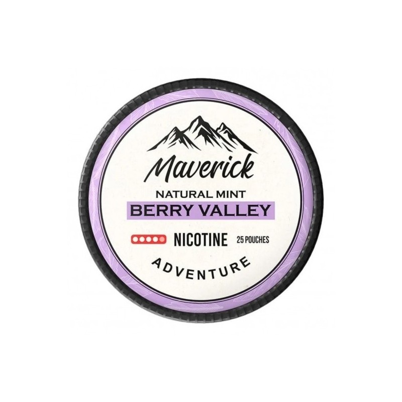 Saszetki nikotynowe Maverick - Berry Valley 9 mg