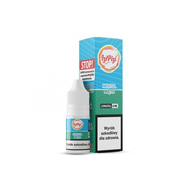 Longfill IZI PIZI 6ml w 60ml butelce o smaku Mentol Mięta