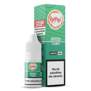 Longfill IZI PIZI 6ml w 60ml butelce o smaku Słodka Mięta