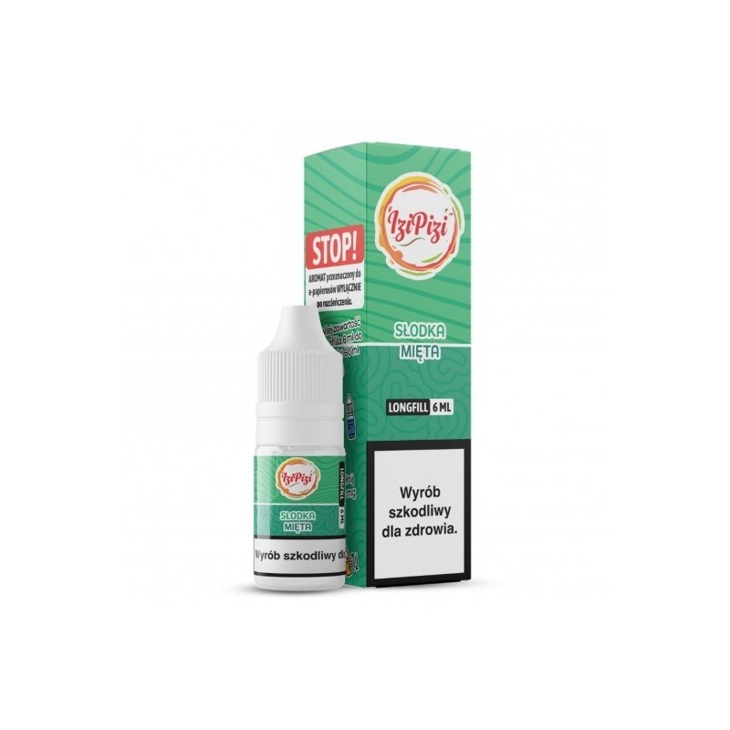 Longfill IZI PIZI 6ml w 60ml butelce o smaku Słodka Mięta