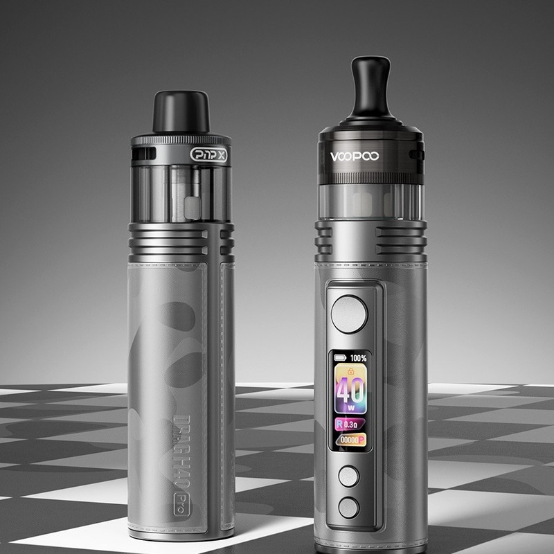 POD VooPoo Drag H40 Pro 2450mAh 40W - Gray Metal