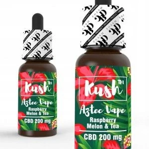 Liquid Kush Standard CBD 200mg 10ml - AZTEC VAPE - 24,46 zł - Polski (Polish)