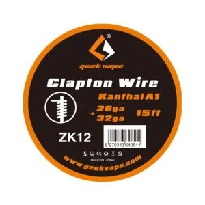 Drut GEEKVAPE Clapton Wire KA1/26ga+32ga - Drut GEEKVAPE Clapton Wire KA1/26ga+32ga -  - 40,77 zł - Drut GEEKVAPE Clapton Wire