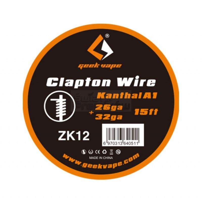 Drut GEEKVAPE Clapton Wire KA1/26ga+32ga - Drut GEEKVAPE Clapton Wire KA1/26ga+32ga - - 40,77 zł - Drut GEEKVAPE Clapton Wire Drut GEEKVAPE Clapton Wire KA1/26ga+32ga - Drut GEEKVAPE Clapton Wire KA1/26ga+32ga - - 40,77 zł - Drut GEEKVAPE Clapton Wire