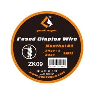 Drut GEEKVAPE Fused Clapton/KA1 - 24ga*2+32ga*10FT - Drut GEEKVAPE Fused Clapton/KA1 - 24ga*2+32ga*10FT -  - 30,58 zł - Drut G