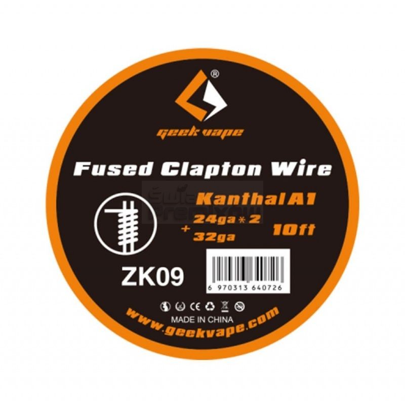 Drut GEEKVAPE Fused Clapton/KA1 - 24ga*2+32ga*10FT - Drut GEEKVAPE Fused Clapton/KA1 - 24ga*2+32ga*10FT - - 30,58 zł - Drut G Drut GEEKVAPE Fused Clapton/KA1 - 24ga*2+32ga*10FT - Drut GEEKVAPE Fused Clapton/KA1 - 24ga*2+32ga*10FT - - 30,58 zł - Drut G