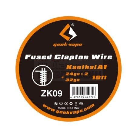 Drut GEEKVAPE Fused Clapton/KA1 - 24ga*2+32ga*10FT - Drut GEEKVAPE Fused Clapton/KA1 - 24ga*2+32ga*10FT -  - 30,58 zł - Drut G