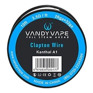 Drut VANDY VAPE Clapton KA1 Wire 26ga+32ga 10ft - Drut VANDY VAPE Clapton KA1 Wire 26ga+32ga 10ft -  - 19,36 zł - Drut VANDY V