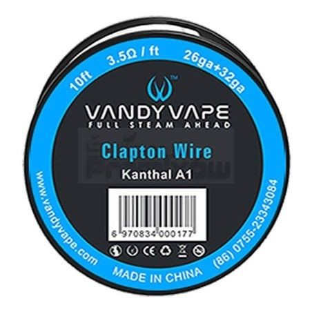 Drut VANDY VAPE Clapton KA1 Wire 26ga+32ga 10ft - Drut VANDY VAPE Clapton KA1 Wire 26ga+32ga 10ft -  - 19,36 zł - Drut VANDY V