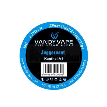 Drut VANDY VAPE Juggernaut KA1 Wire - Drut VANDY VAPE Juggernaut KA1 Wire -  - 30,58 zł - Drut VANDY VAPE Juggernaut KA1 Wire 