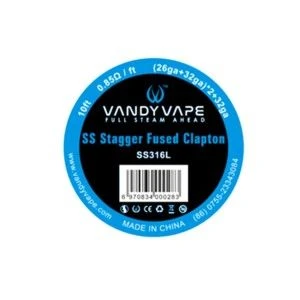 Drut VANDY VAPE SS316 Stagger (26ga+32ga)*2+32ga 10ft - Drut VANDY VAPE SS316 Stagger (26ga+32ga)*2+32ga 10ft -  - 40,77 zł - 