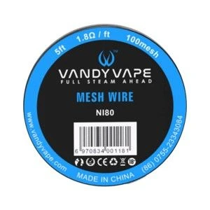 Drut VANDYVAPE Mesh wire N80 100mesh 5ft - Drut VANDYVAPE Mesh wire N80 100mesh 5ft -  - 20,38 zł - Drut VANDYVAPE Mesh wire N