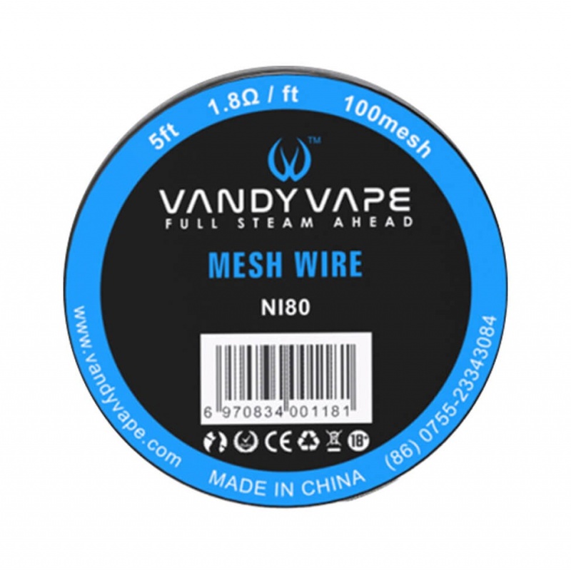 Drut VANDYVAPE Mesh wire N80 100mesh 5ft - 1 -  - 19,99 zł