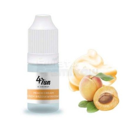 Aromat 4Fun 10ml - Krem Brzoskwiniowy - Aromat 4Fun 10ml - Krem Brzoskwiniowy -  - 9,98 zł - Aromat 4Fun 10 ml - Wysokiej jako
