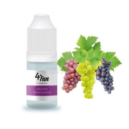 Aromat 4Fun 10ml - Winogrono - Aromat 4Fun 10ml - Winogrono -  - 9,98 zł - Aromat 4Fun 10 ml - Wysokiej jakości esencja do pr