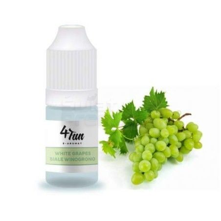 Aromat 4Fun 10ml - Winogrono Białe - Aromat 4Fun 10ml - Winogrono Białe -  - 9,98 zł - Aromat 4Fun 10 ml - Wysokiej jakości