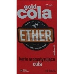 Karta/wkładka aromatyzująca ETHER - Cola - Karta/wkładka aromatyzująca ETHER - Cola - - 1,45 zł - WKĹADKA AROMATYZUJĄCA