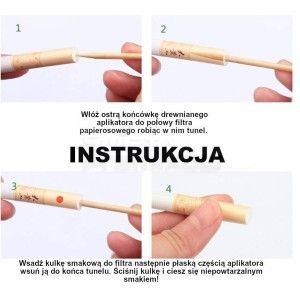 Miętowe kulki smakowe aromatyzujące do papierosów - Miętowe kulki smakowe aromatyzujące do papierosów -  - 12,47 zł - ET