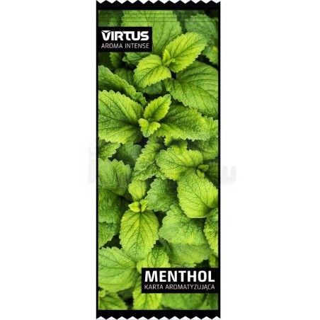 Karta wkładka aromatyzująca VIRTUS - MENTHOL - Karta wkładka aromatyzująca VIRTUS - MENTHOL -  - 1,24 zł - WKĹADKA AROMAT
