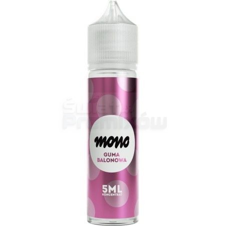 Longfill Mono 5ml w 60ml butelce o smaku guma balonowa - 25,89 zł - Polski (Polish)