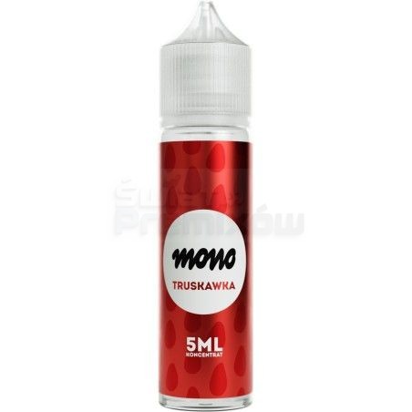 Longfill Mono 5ml w 60ml butelce o smaku truskawki - 25,89 zł - Polski (Polish)